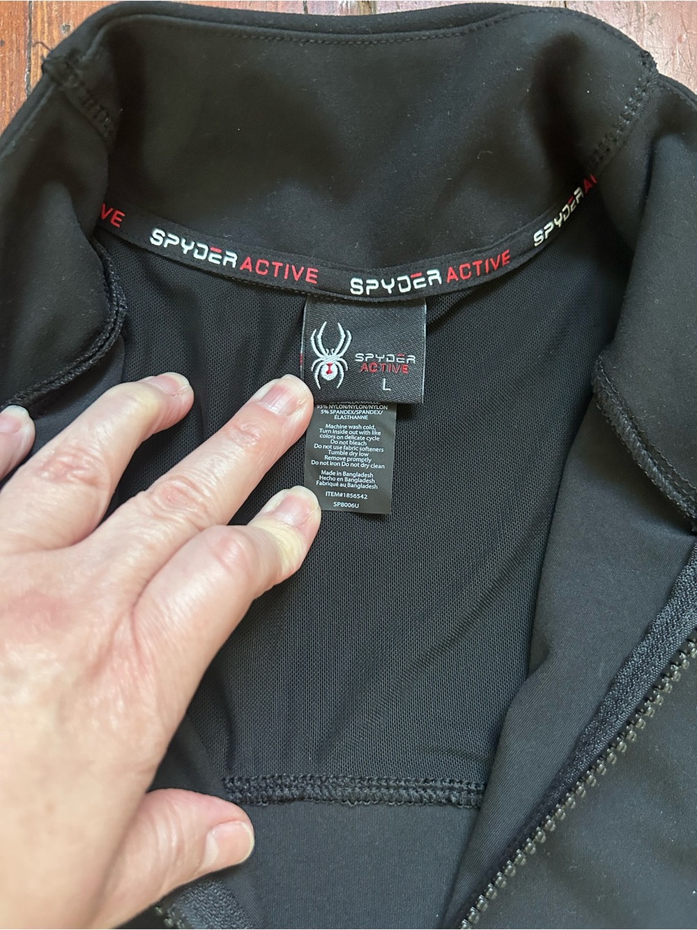 Spyder Women's Black Yoga Jacket size large - Picture 9 of 11
